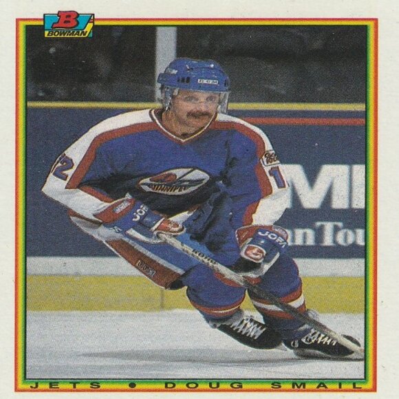 Doug Smail - Winnipeg Jets NHL Hockey Card Collection - Picture 2 of 3